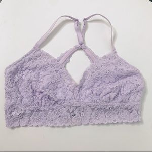 Aerie Lavender Lace Bralette